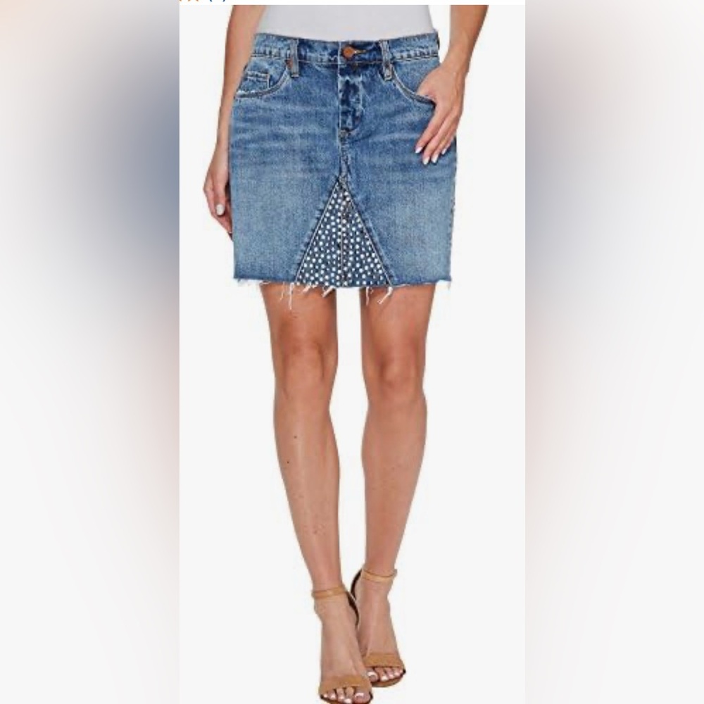 BLANK NYC
Studded Denim Skirt